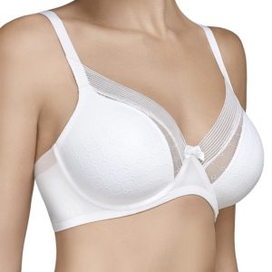 Selene Sujetador Katia con aros – Espalda de tul, escote profundo