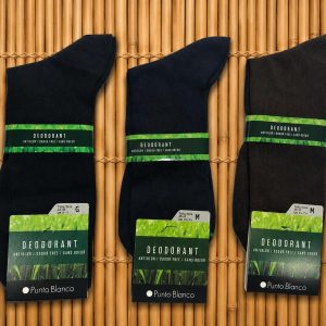 Calcetines Punto Blanco 13620-10 Deodorant antibacterianos, antiolor y cómodos