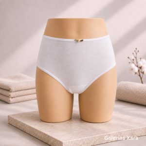 Braguita midi Avet 3267 de algodón, ajuste suave y cómodo